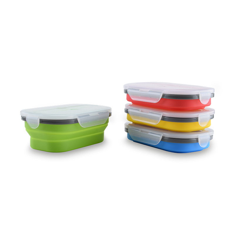 Collapsible Silicone Food Storage Container