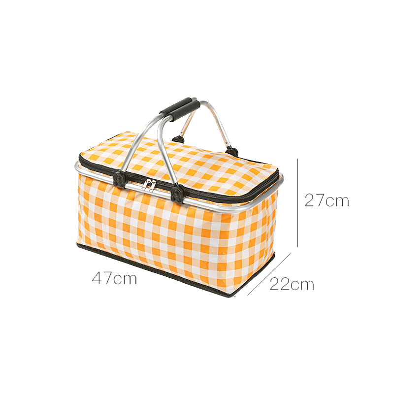 Reusable Insulated Picnic Basket3