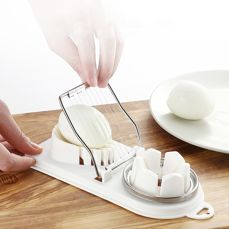 Stainless Steel 2 In 1 Egg Cutter