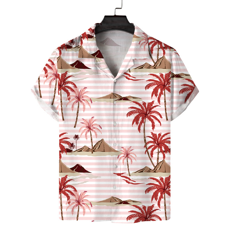 Printed Hawaiian Shirt1
