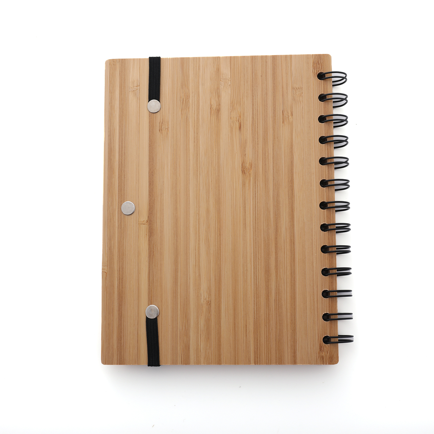 Bamboo Covered Notebook With Pen3