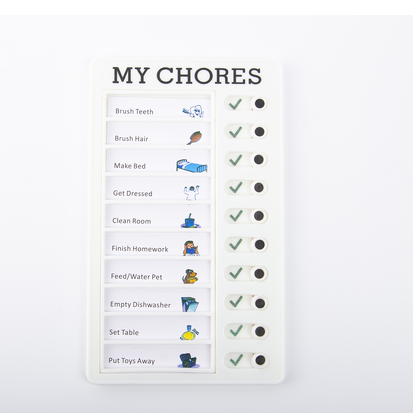 Custom Checklist Memo Plastic Board 2
