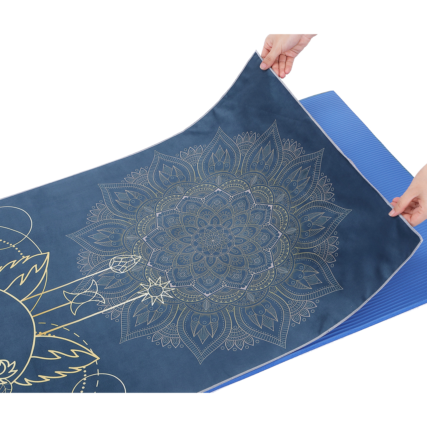 Custom Microfiber Yoga Mat Towel3
