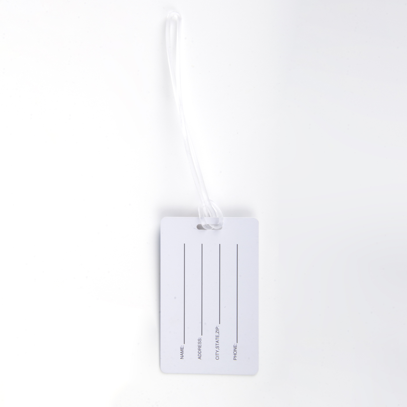 Custom PVC Waterproof Luggage Tag3