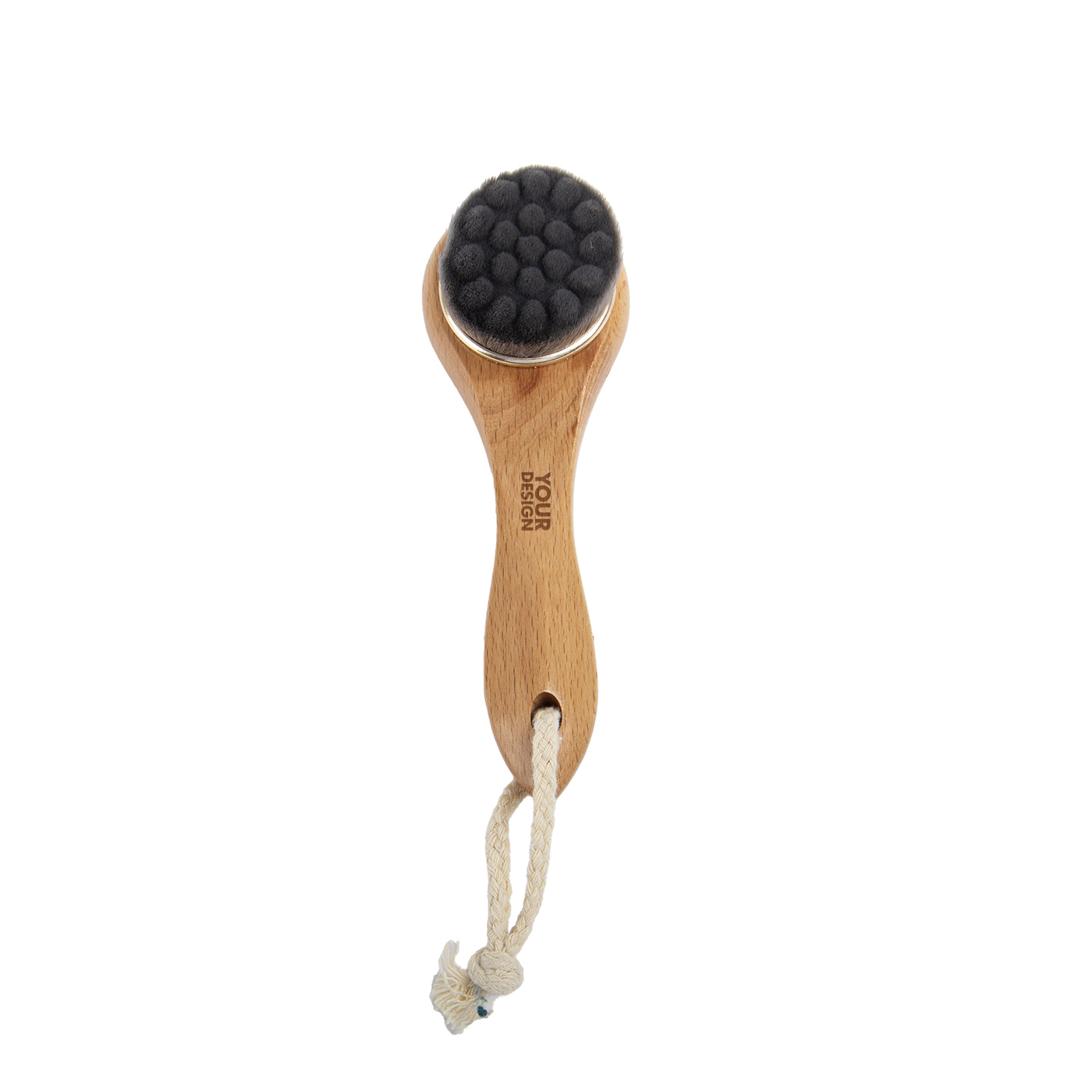 Custom Beech Wood Facial Cleaning Brush1
