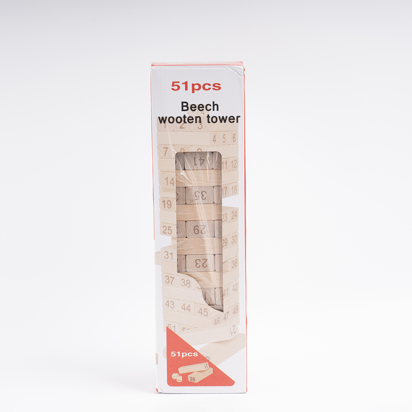 Wooden Blocks Stacking Tumbling Tower4