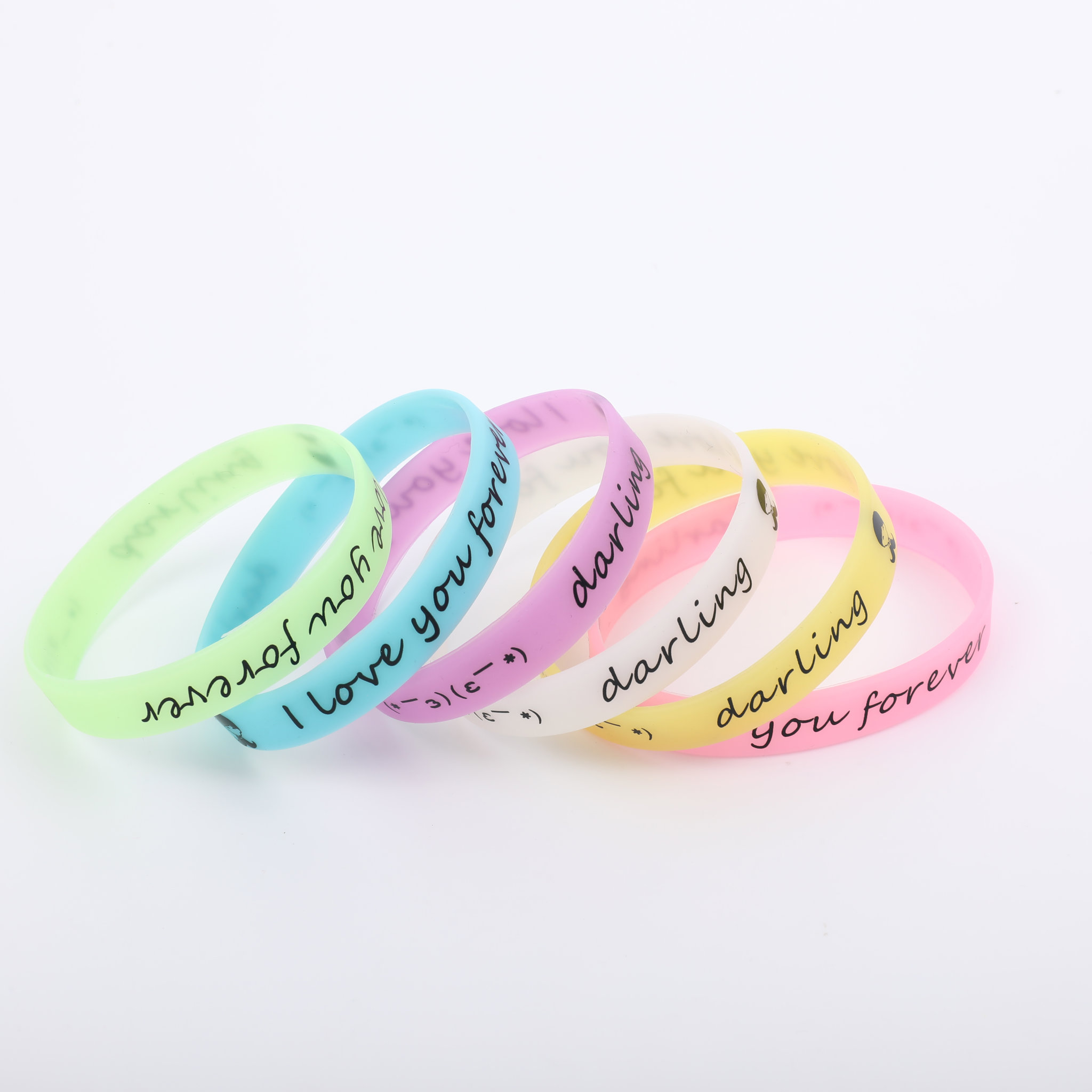 Personalized Luminous Silicone Wristband3