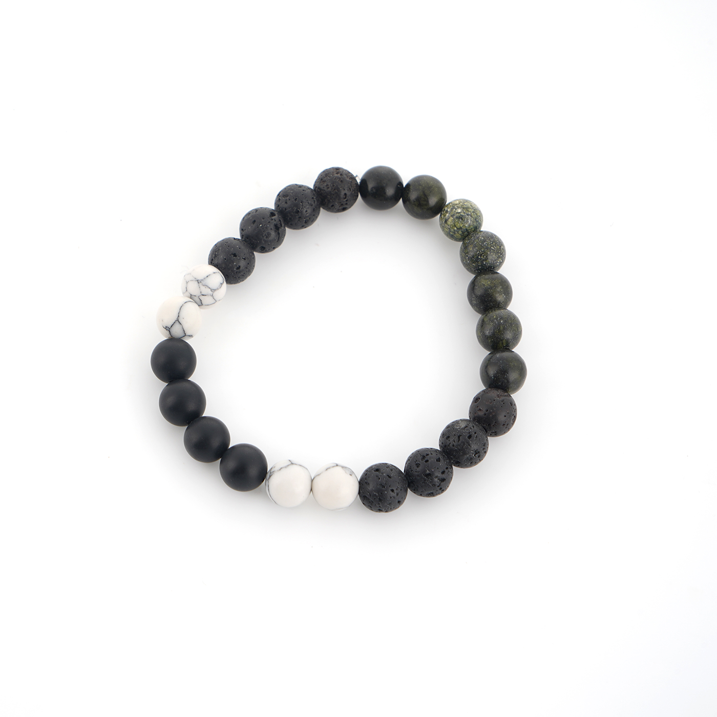 Lava Stone Beaded Bracelet2