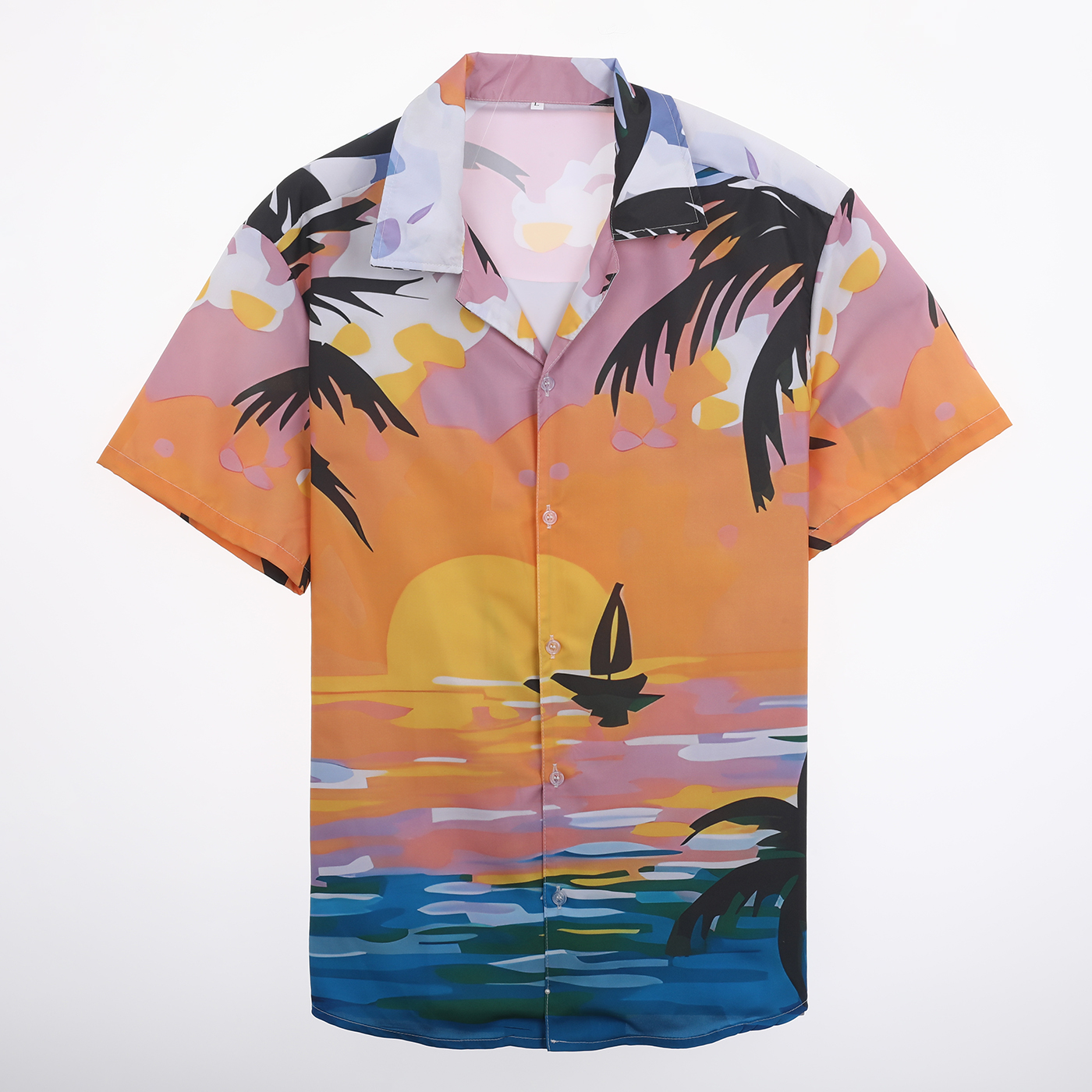 Printed Hawaiian Shirt2