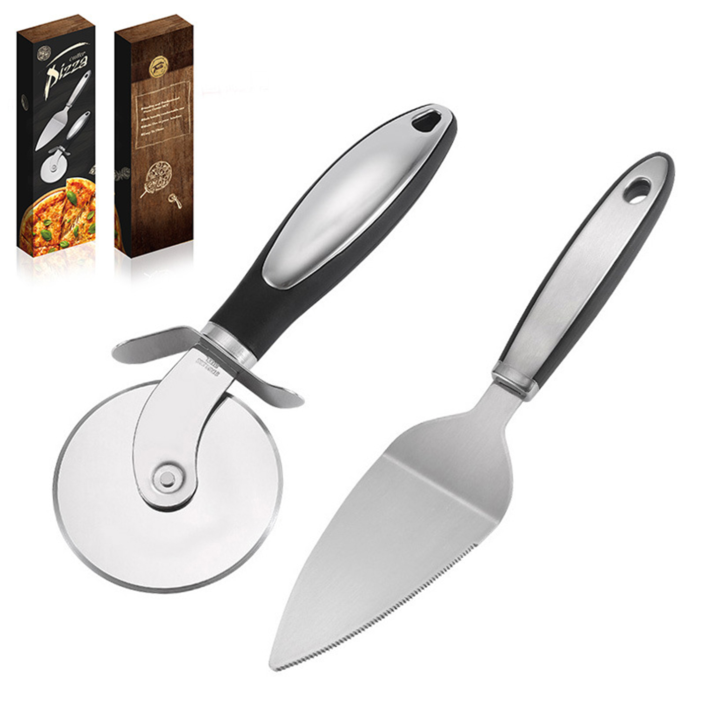 Classic Pizza Cutter Set