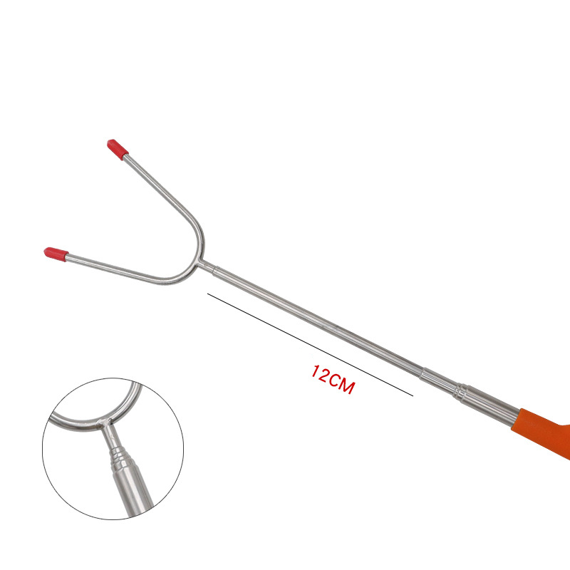 Extendable BBQ Fork With PVC Handle2