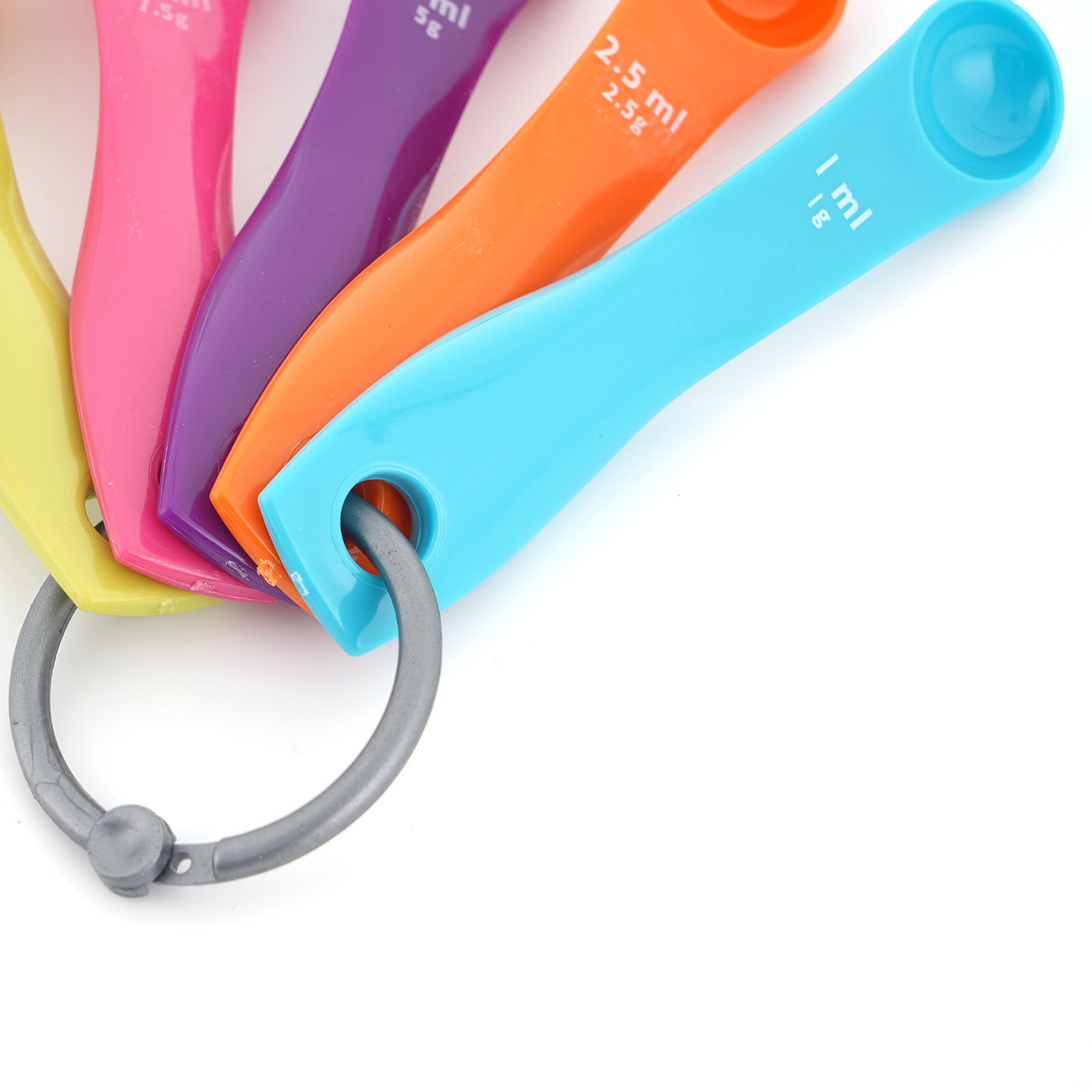 Colorful Plastic Measuring Spoons Set2
