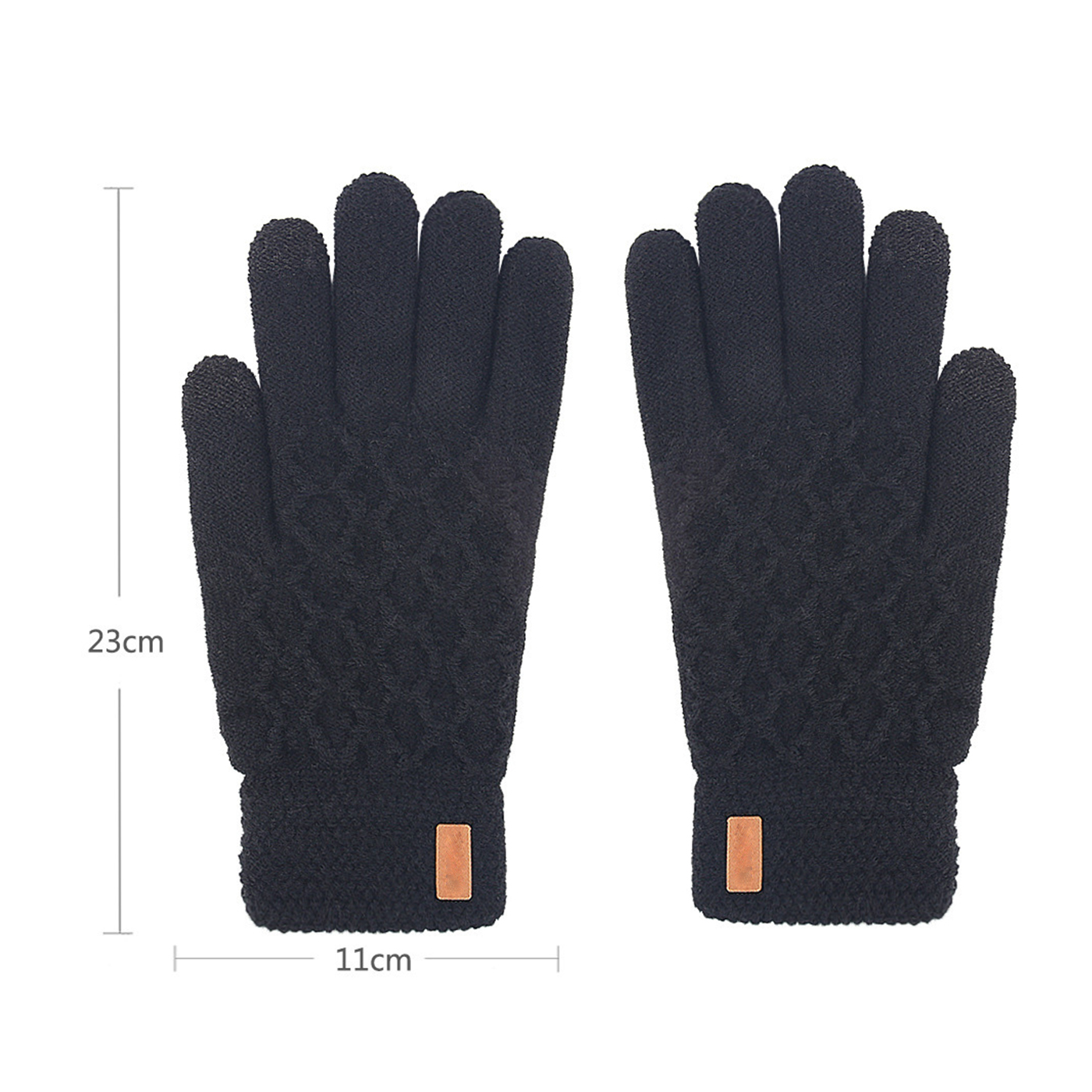 Custom Knitted Touch-Screen Gloves2