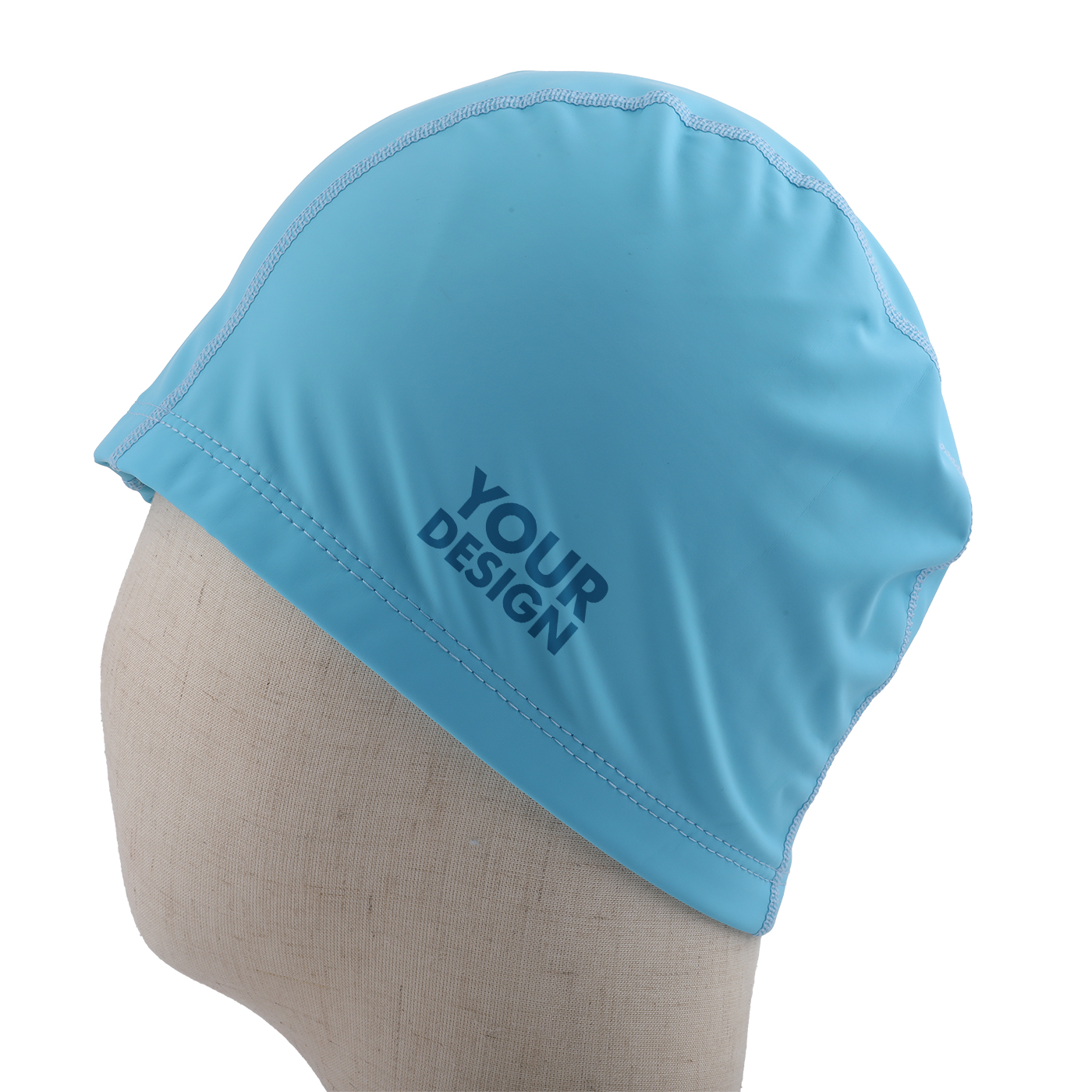 Personalized Elasticity PU Swimming Cap1
