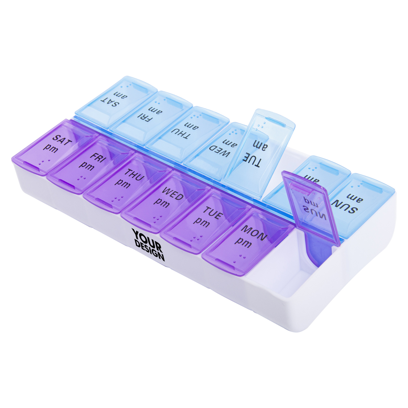 Custom Weekly Pill Organizer1