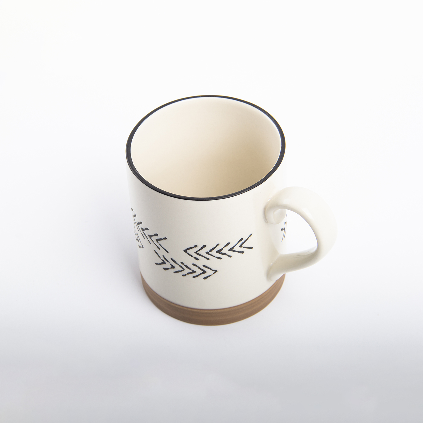 Custom 475ml Hand Painted Ceramic Mug3