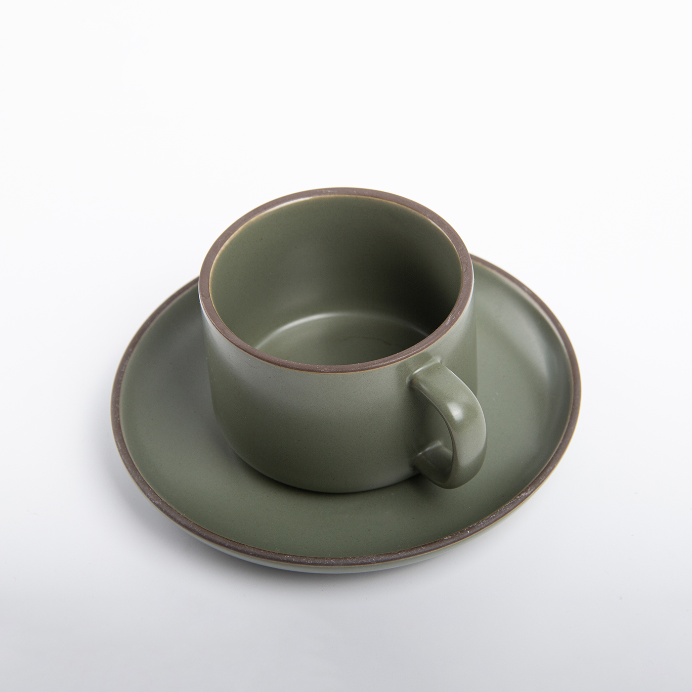  Ceramic Barista Cup With Saucer4