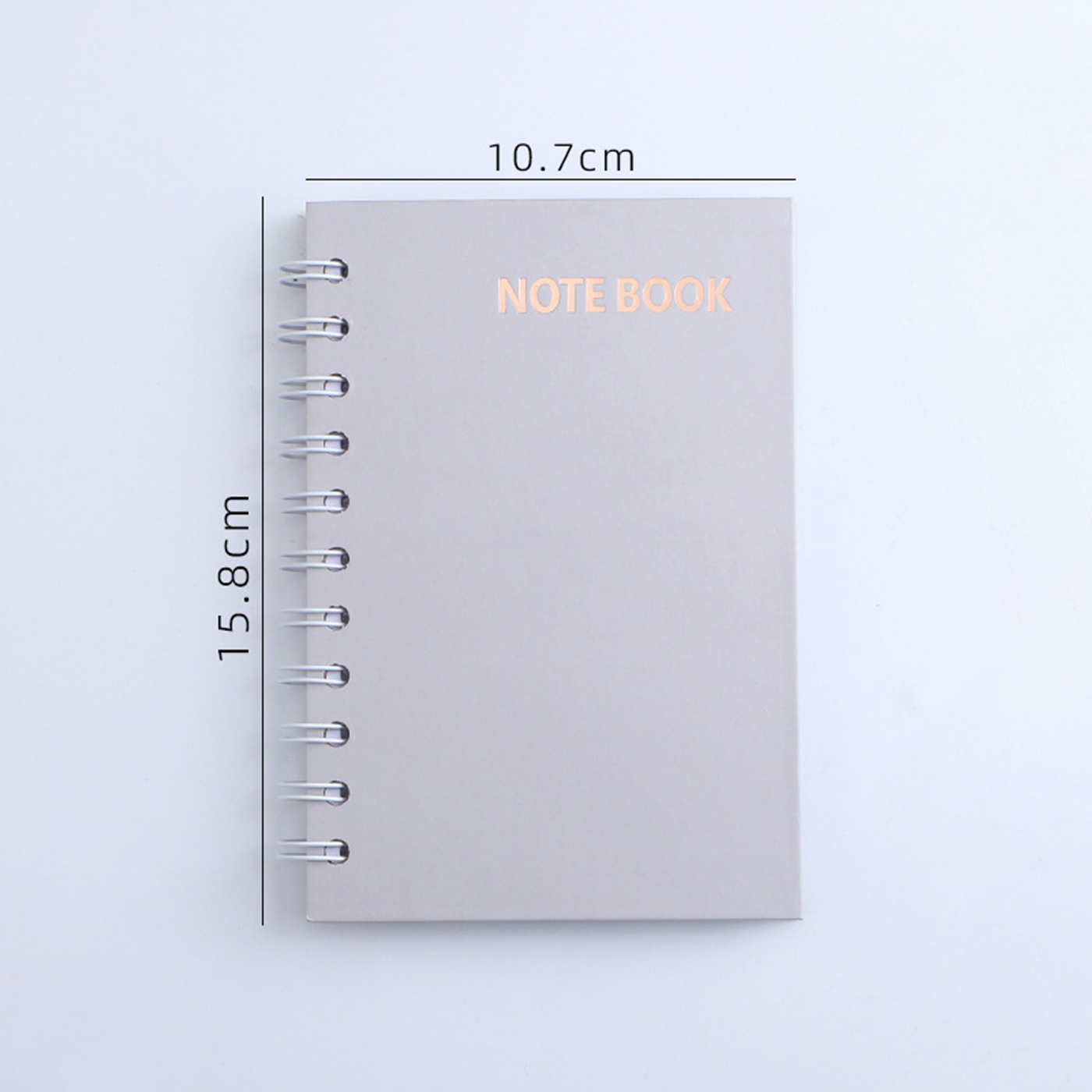 Custom A6 Hardcover Spiral Notebook2