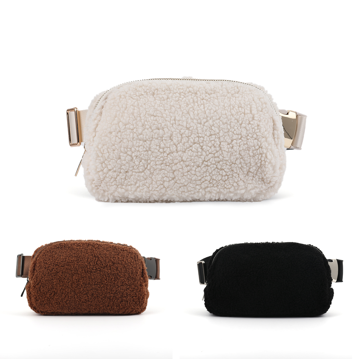 Fleece Belt Bag