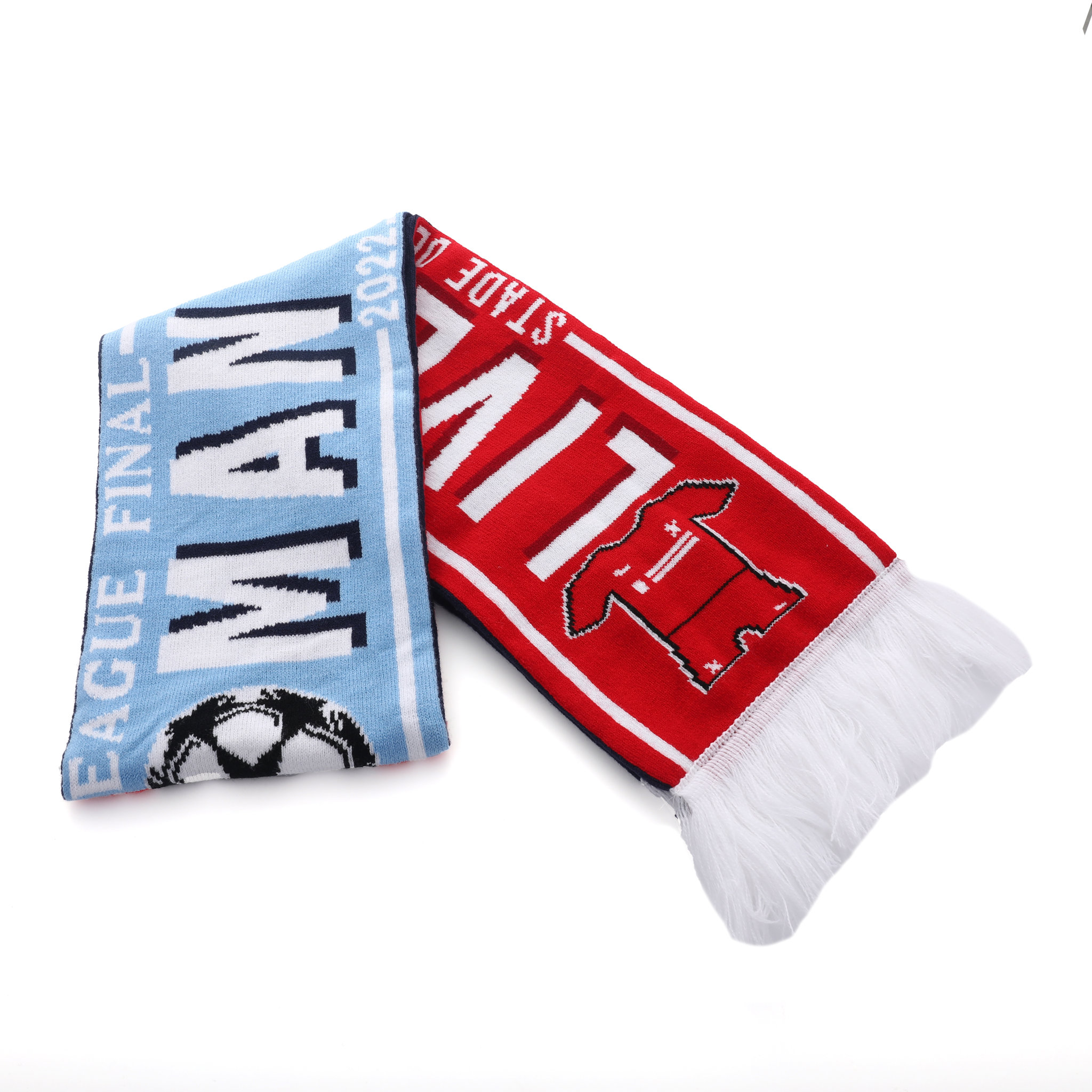 Personalized Knitted Fan Scarf