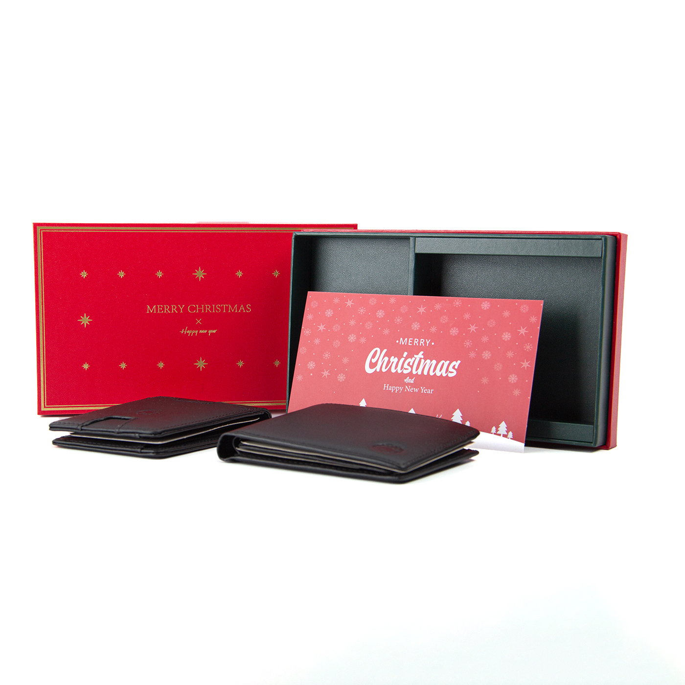 Promotional Wallet Gift Box With Greeting Card