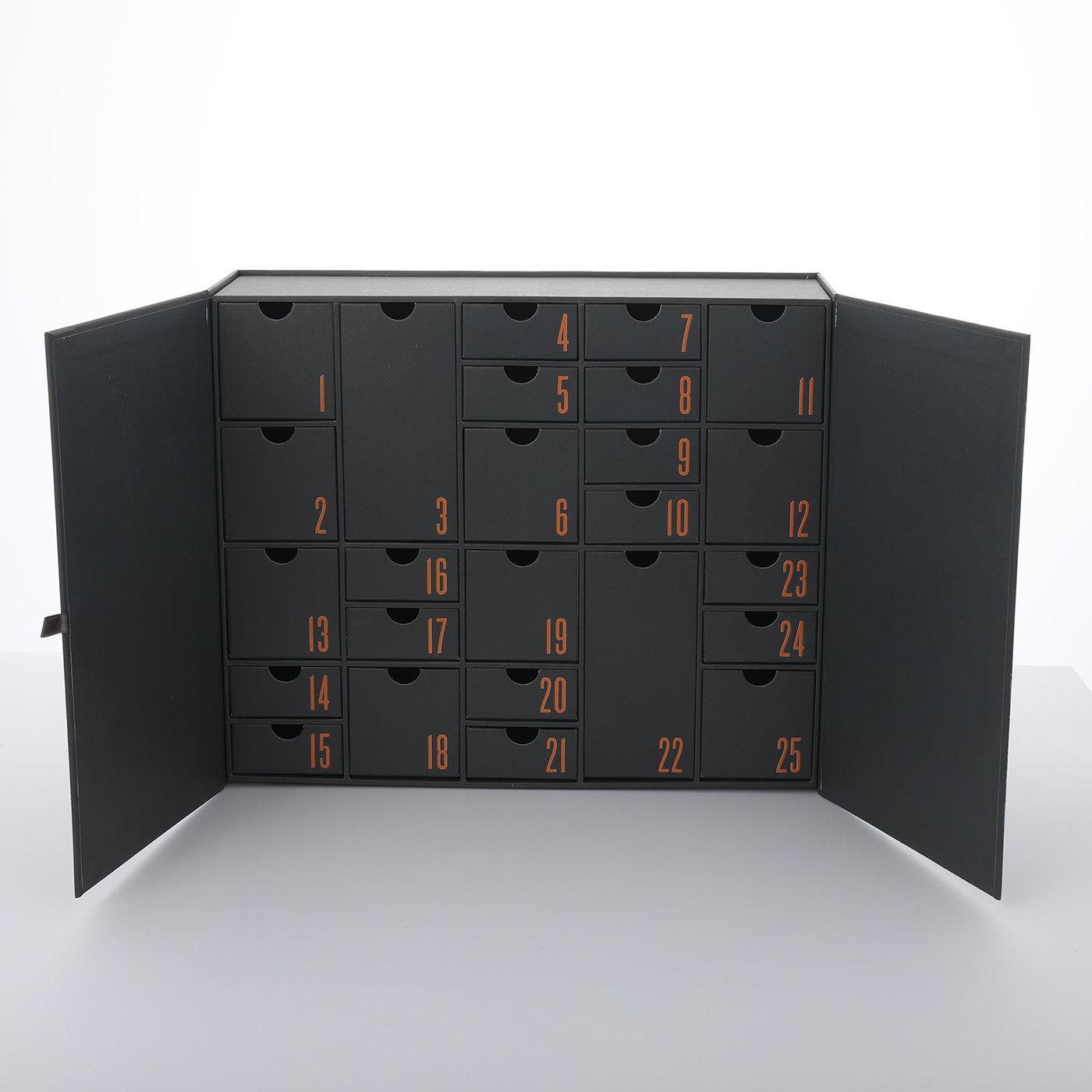 Custom Paper Advent Calendar Box with Drawers