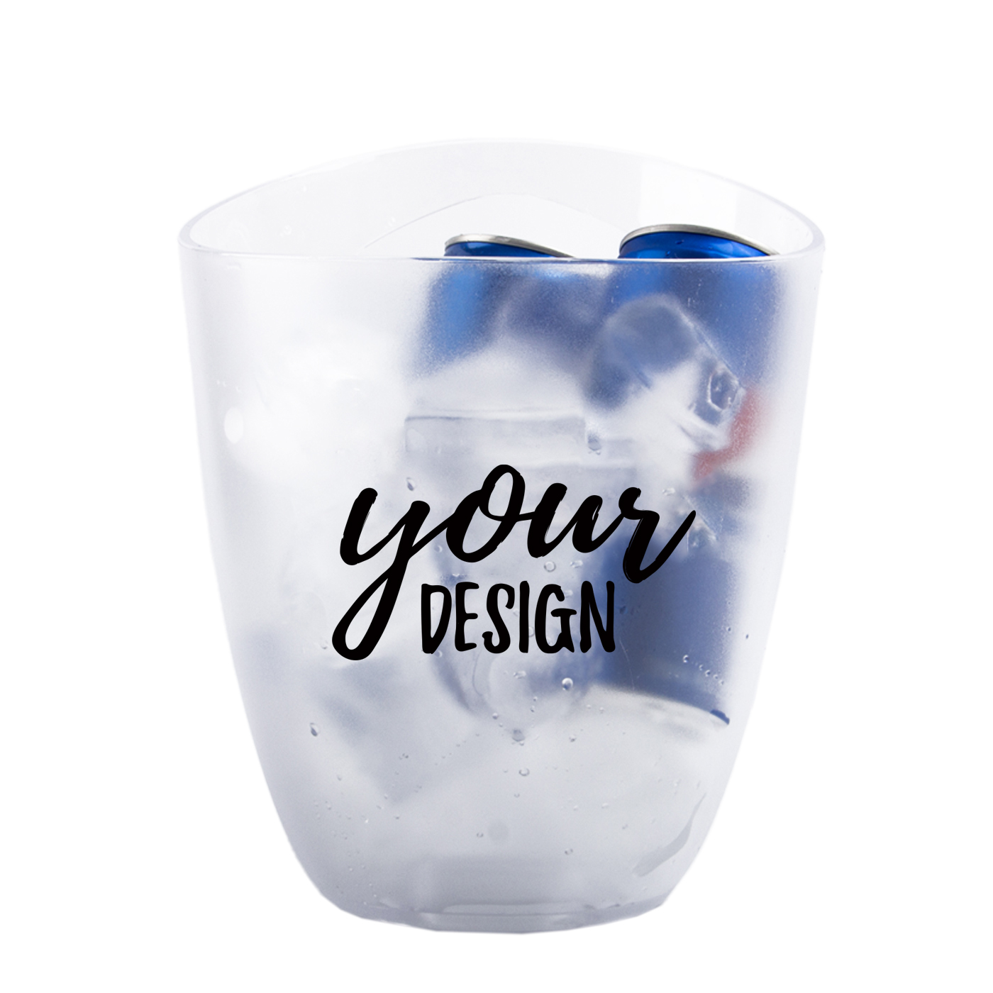 Clear Wine Ice Bucket