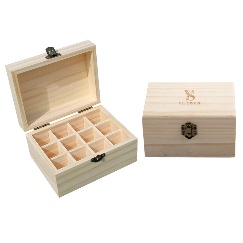 Custom 12 Slot Essential Oil Storage Box
