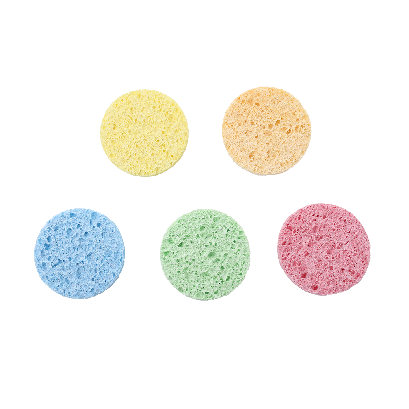5Pcs Reusable Facial Sponge
