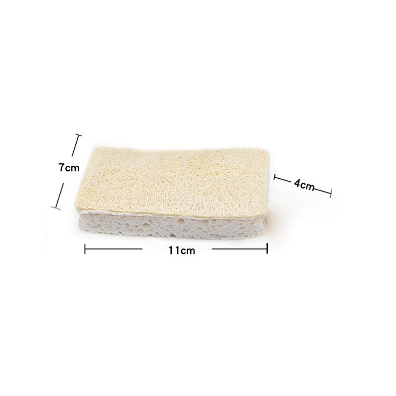 Promotional Wood Pulp Loofah Sponge2