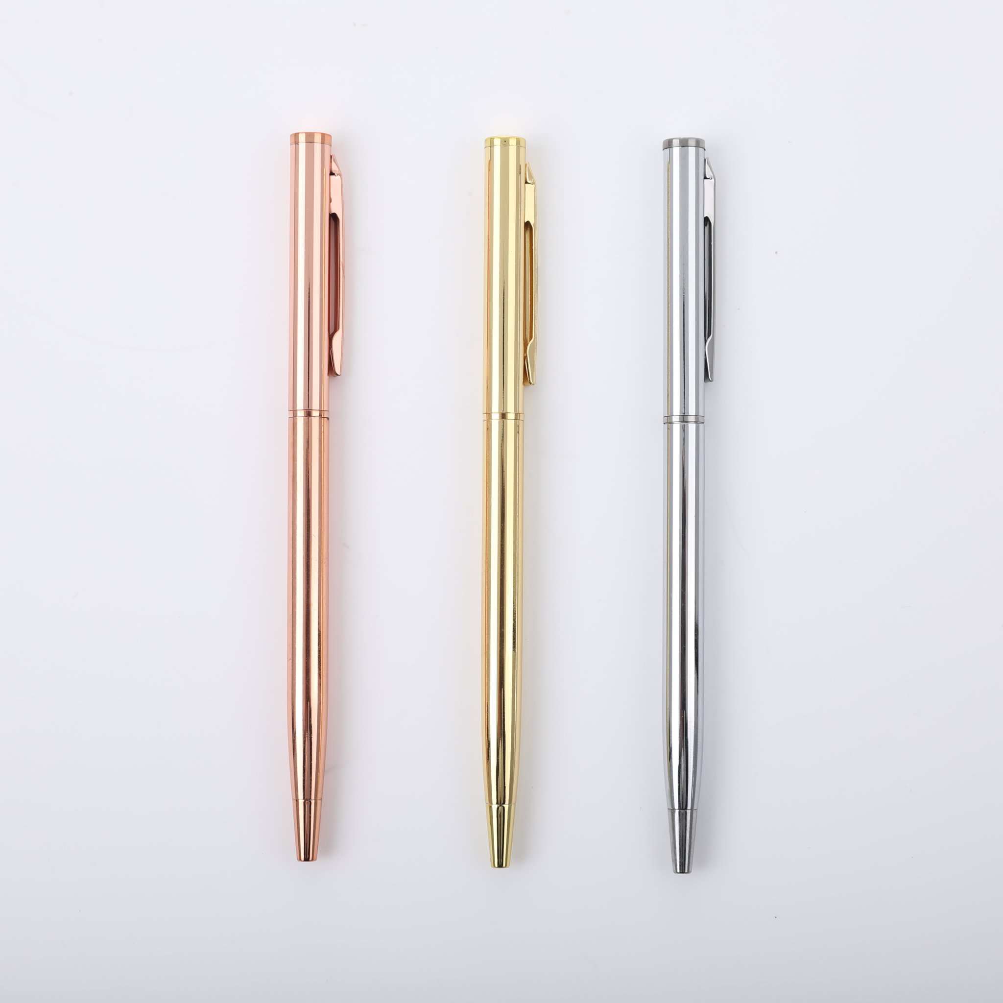 Stainless Steel Ink Gel Pen 3