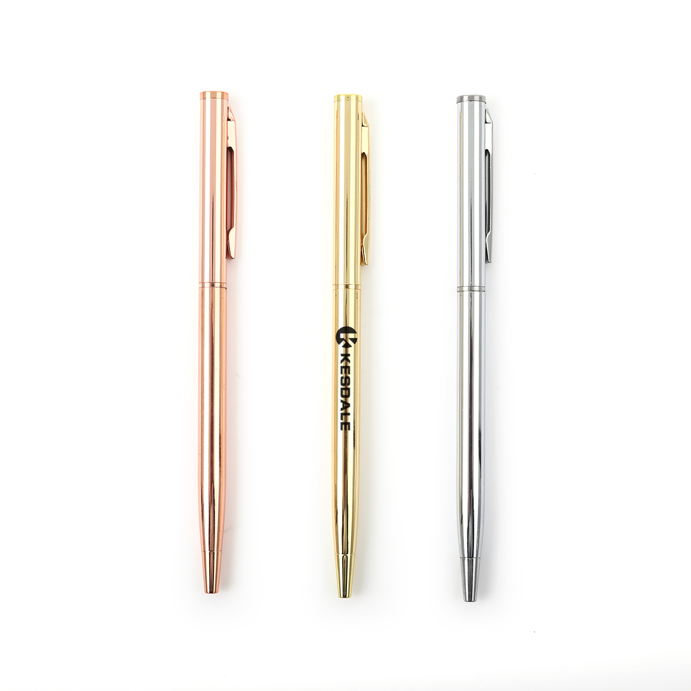 Stainless Steel Ink Gel Pen 