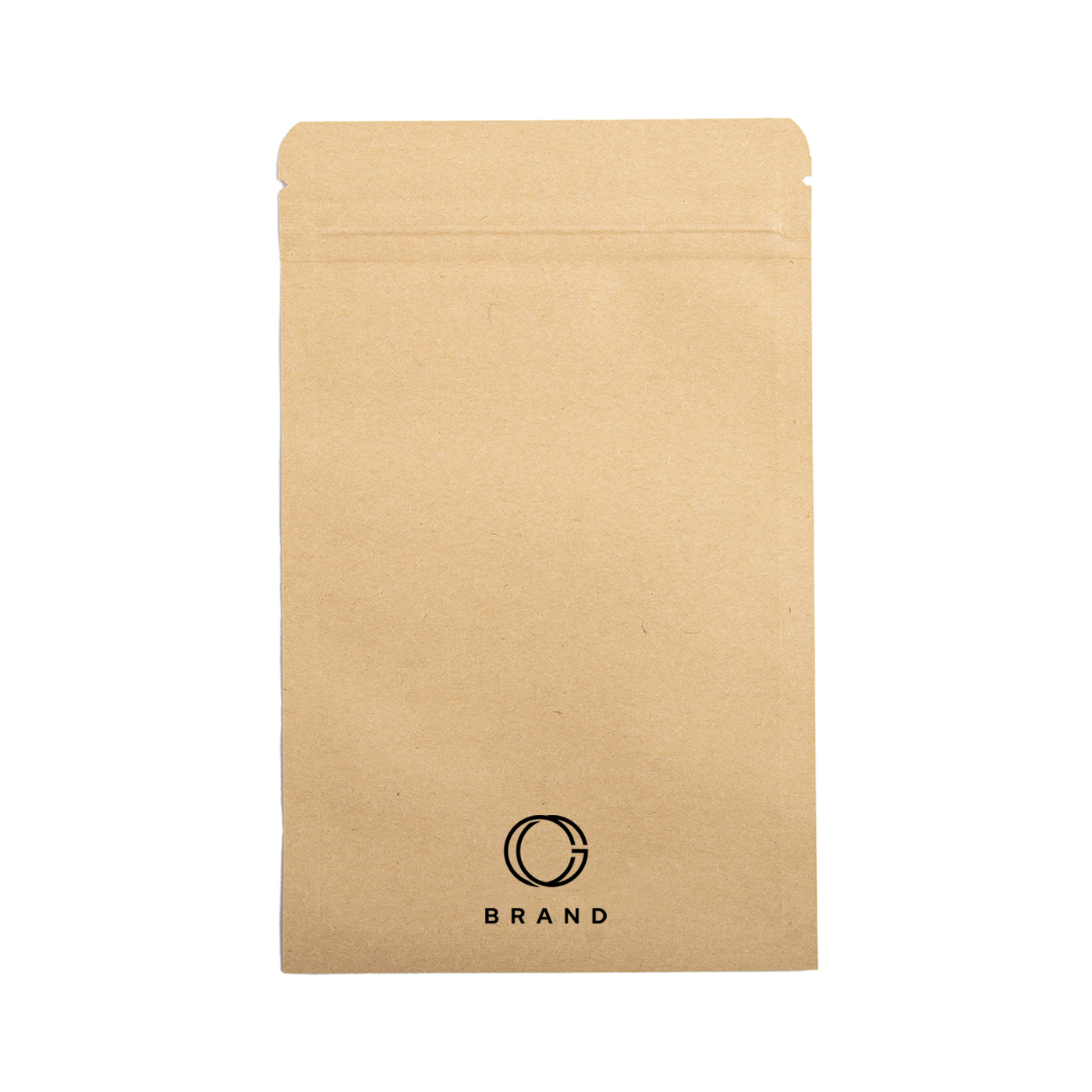 Custom Small Ziplock Kraft Paper Bag1