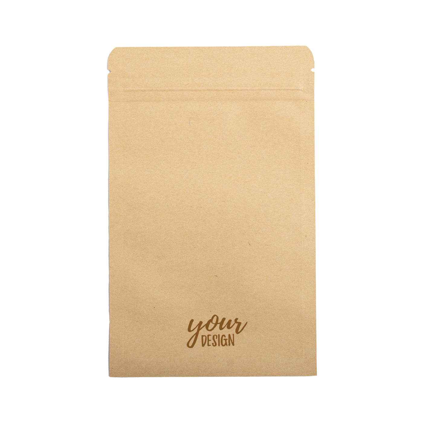 Custom Small Ziplock Kraft Paper Bag3