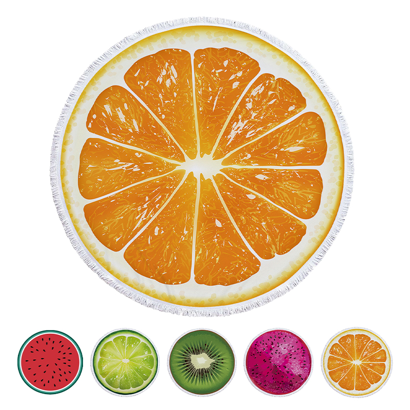 Water Absorbent Rounf Beach Towel