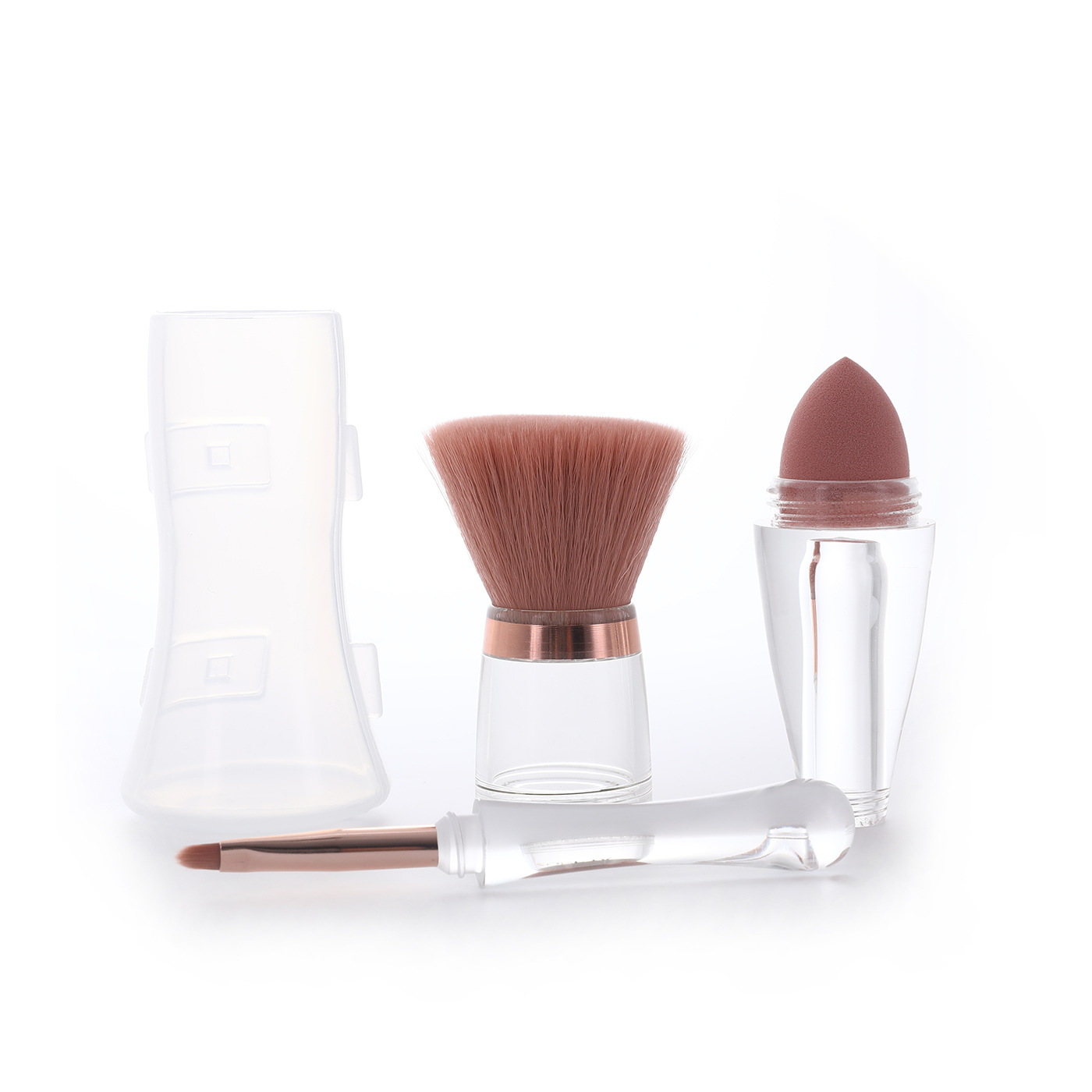 Custom 3 in 1 Makeup Brush Set1