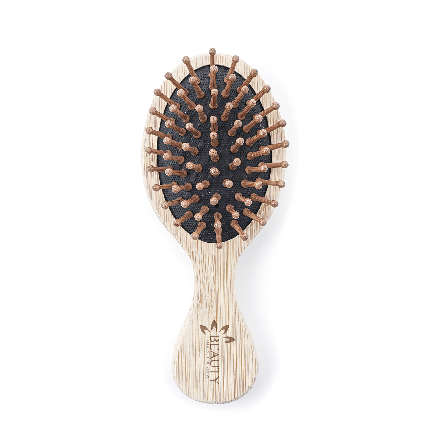 Small Bamboo Paddle Hairbrush