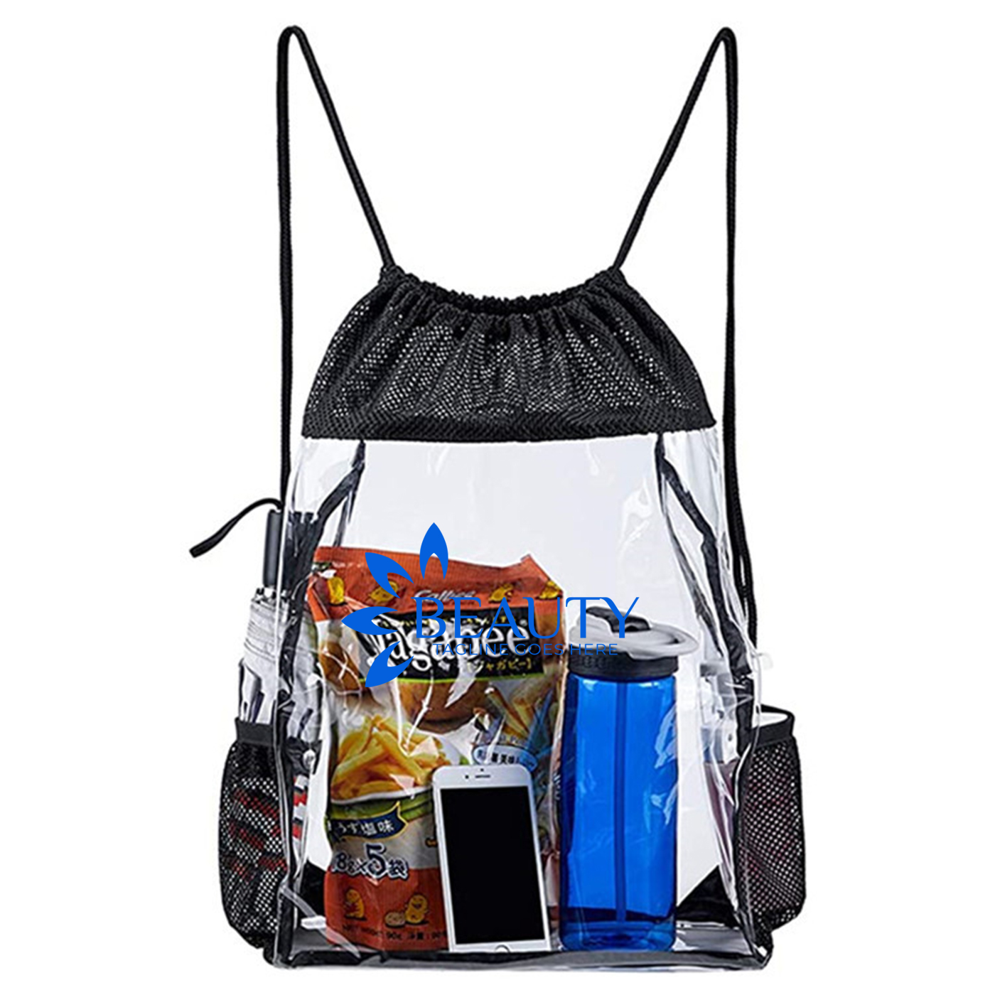 PVC Waterproof Drawstring Bag