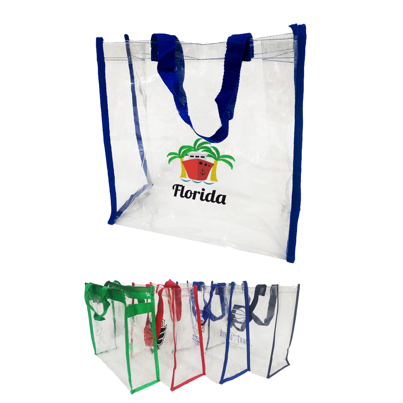 Promotional PVC Clear Tote Bag