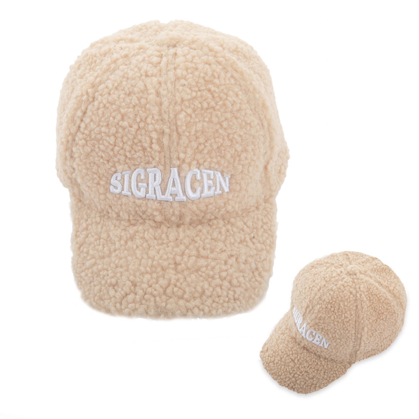 Lamb Wool Winter Baseball Cap