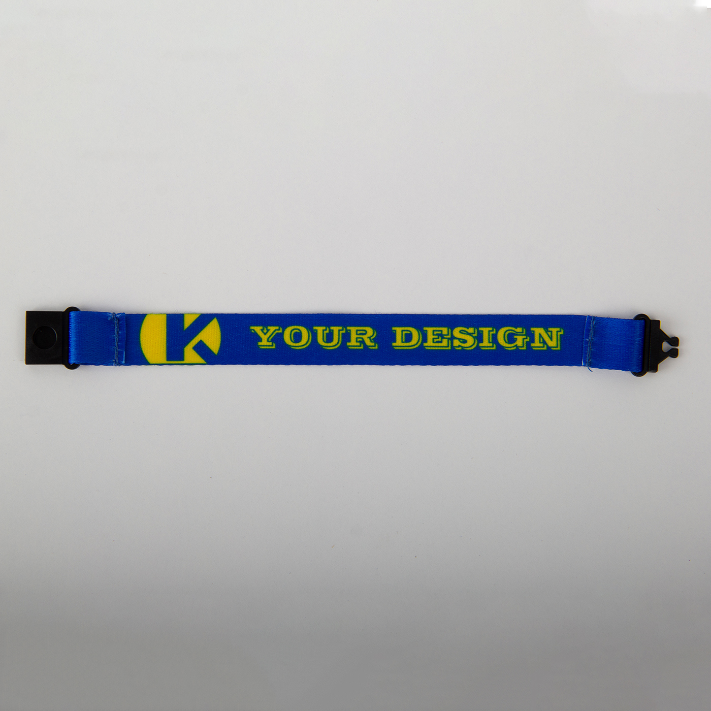 Custom Cloth Wristband With Buckle3