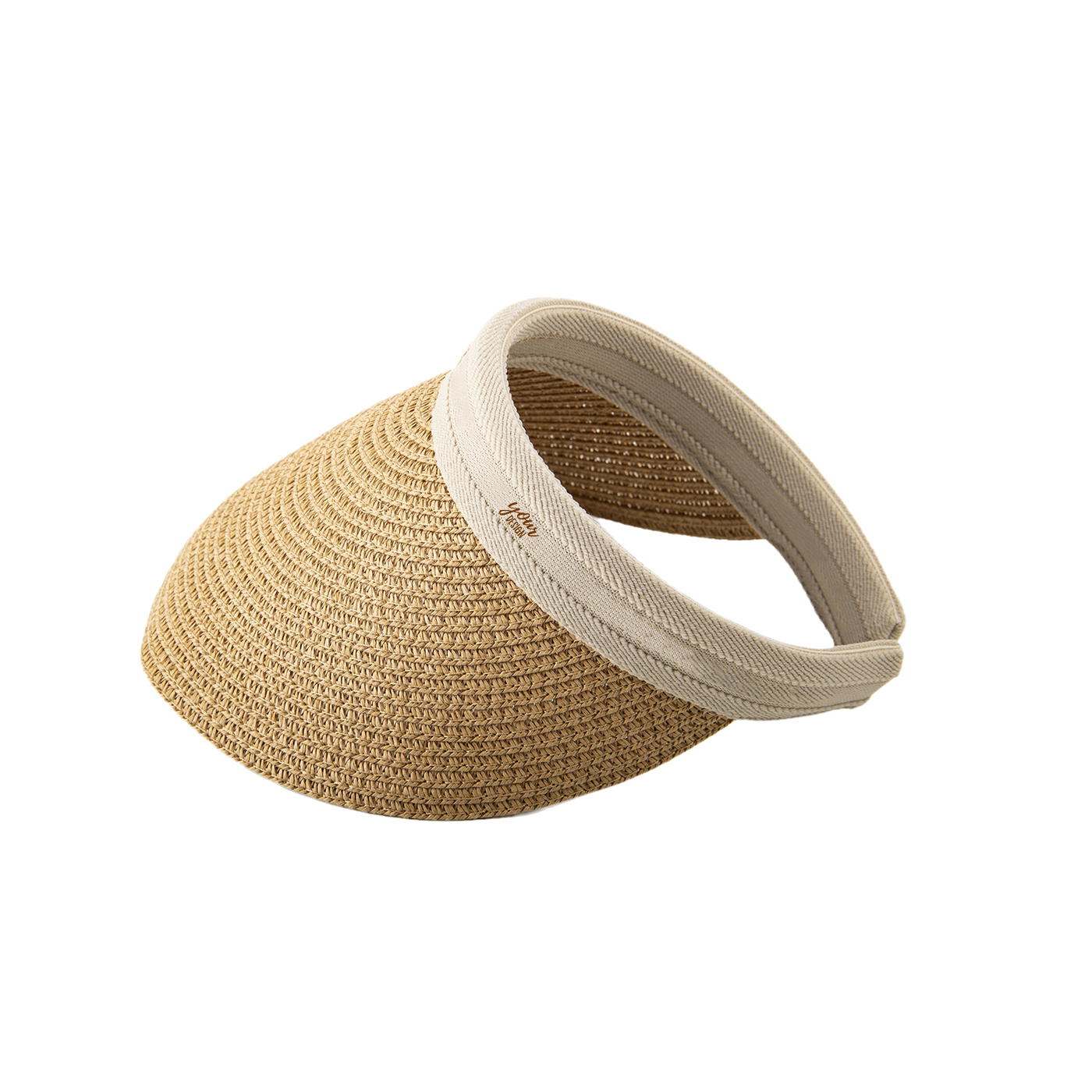Portable Straw Sun Visor Hat1