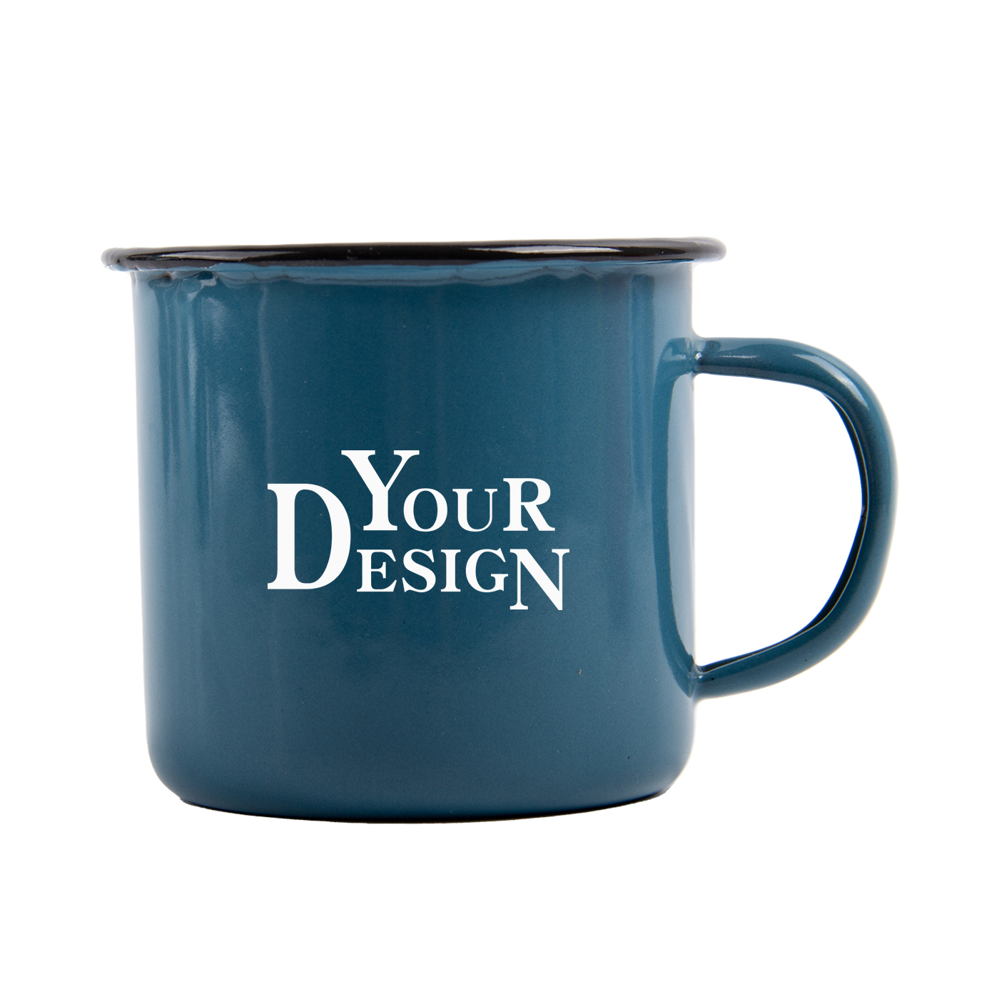 Custom 500ml Enamel Campfire Mug1