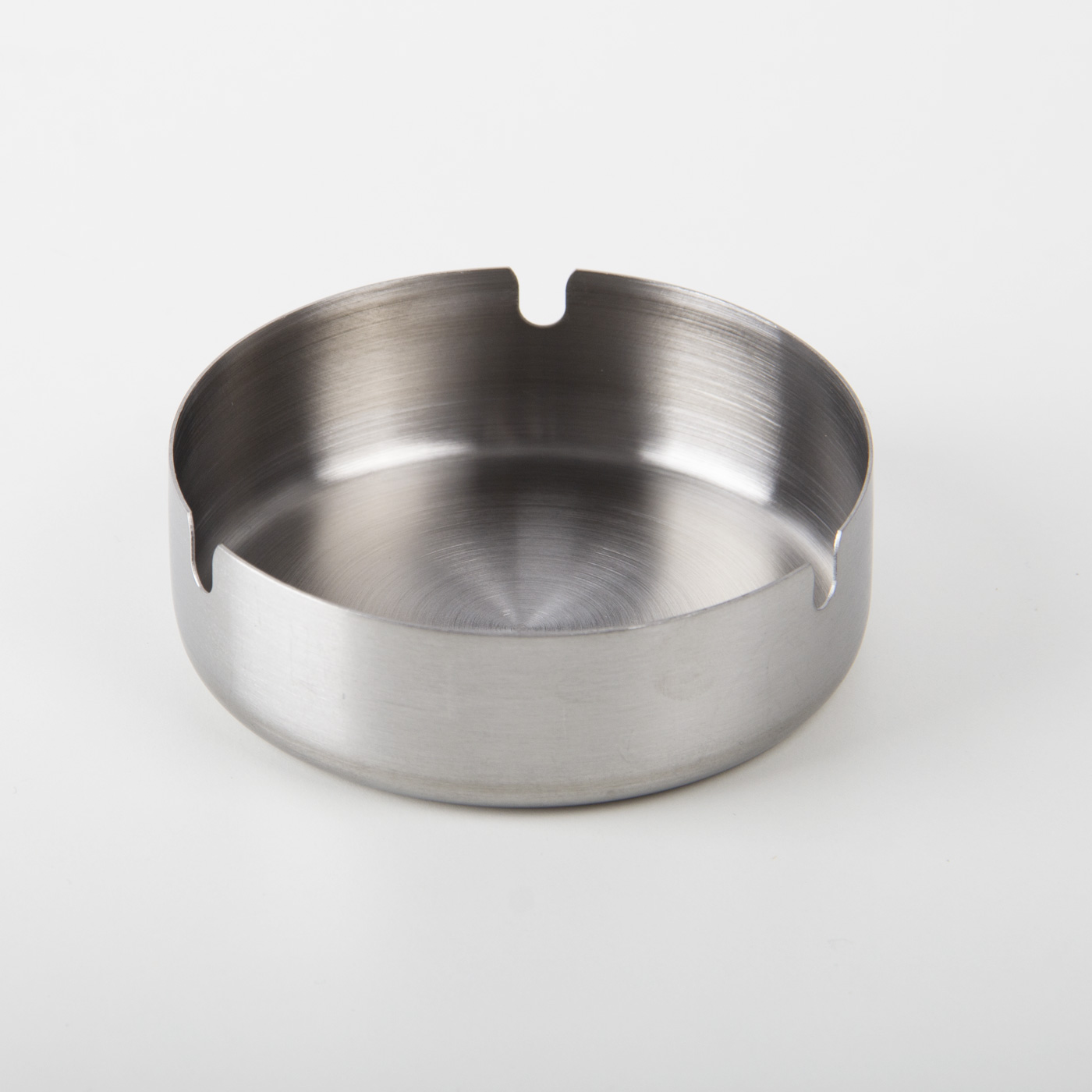 Round Stainless Steel Ashtray 2