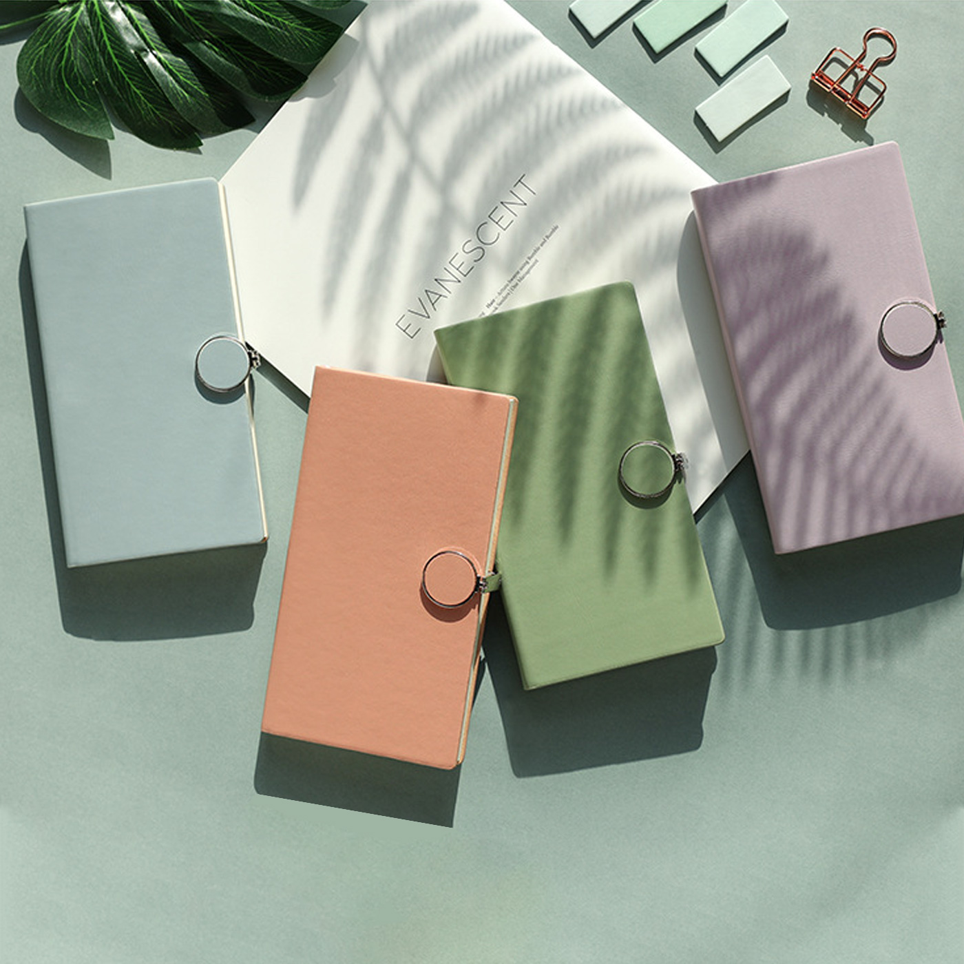 A6 Magnetic Notebook With Lock2