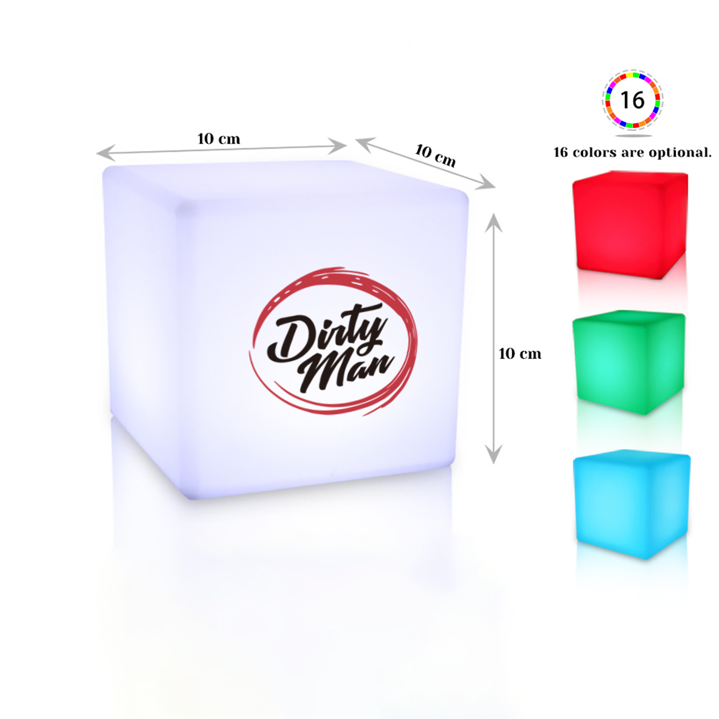 Custom LED Glowing Cube Box2