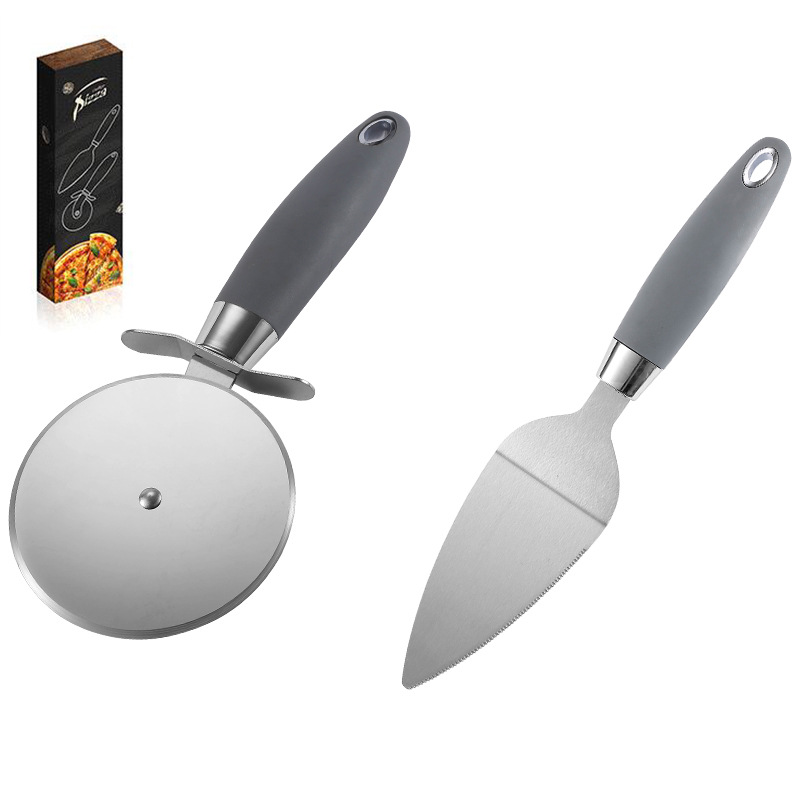 Promotioal Pizza Wheel Cutter And Pie Server