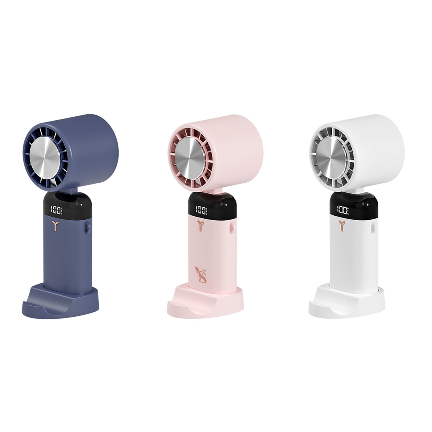 Promotional Handheld Fan With Ice Cooling