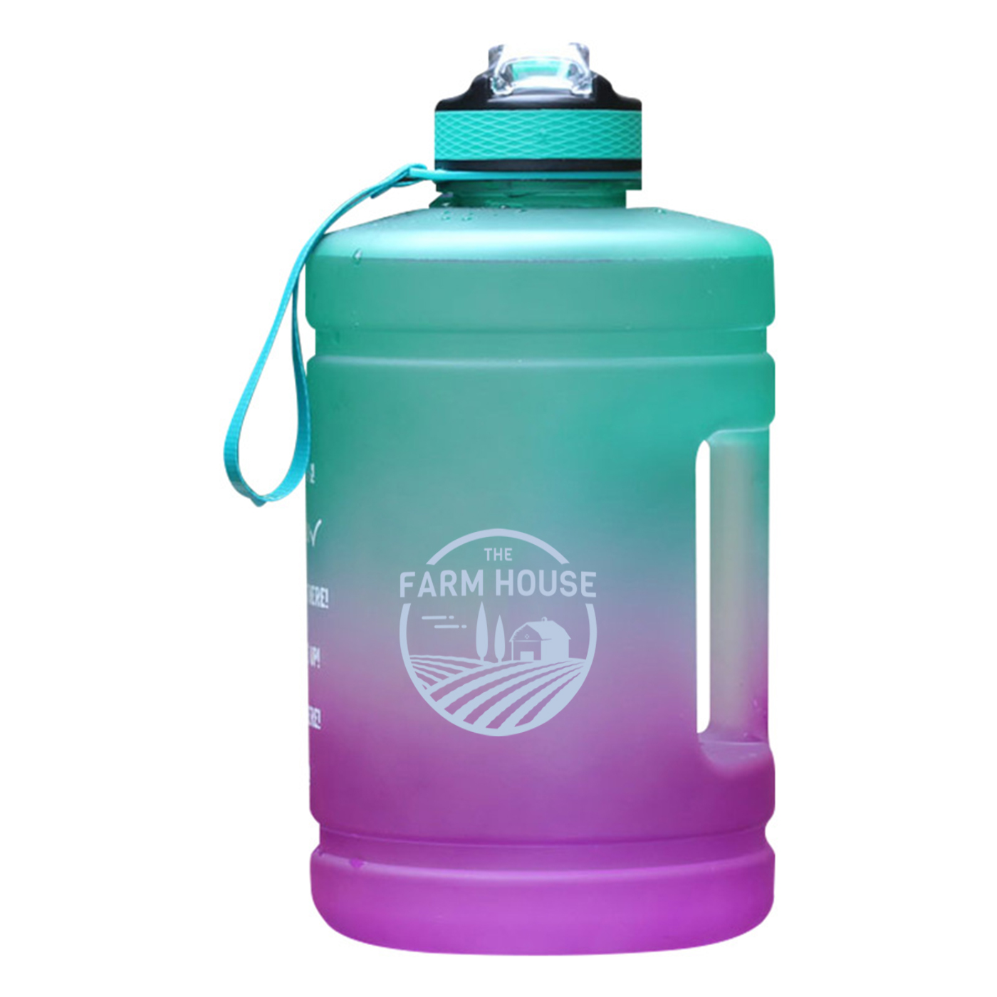 1 Gallon Gym Water Bottle With Handle