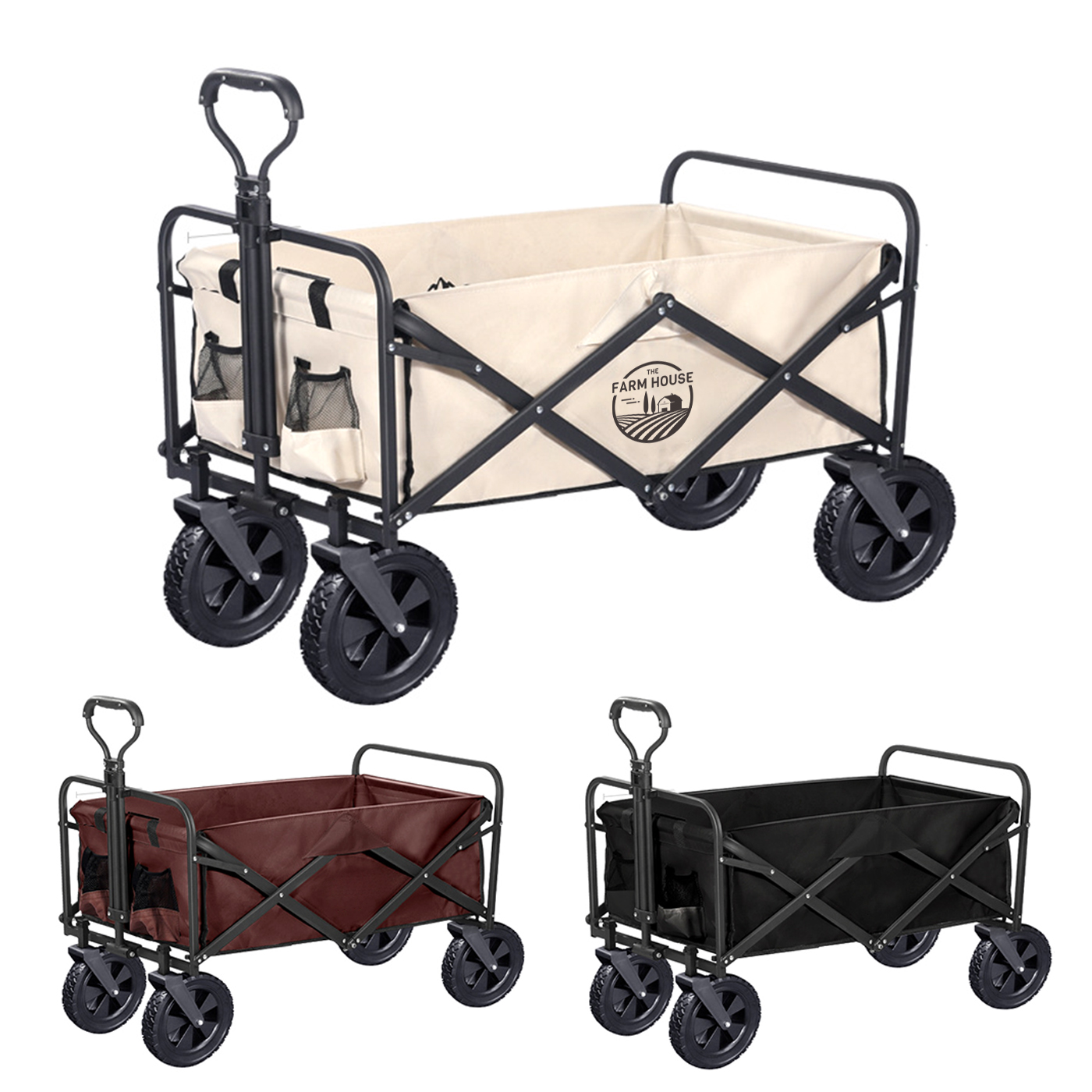 Collapsible Utility Wagon With Table1